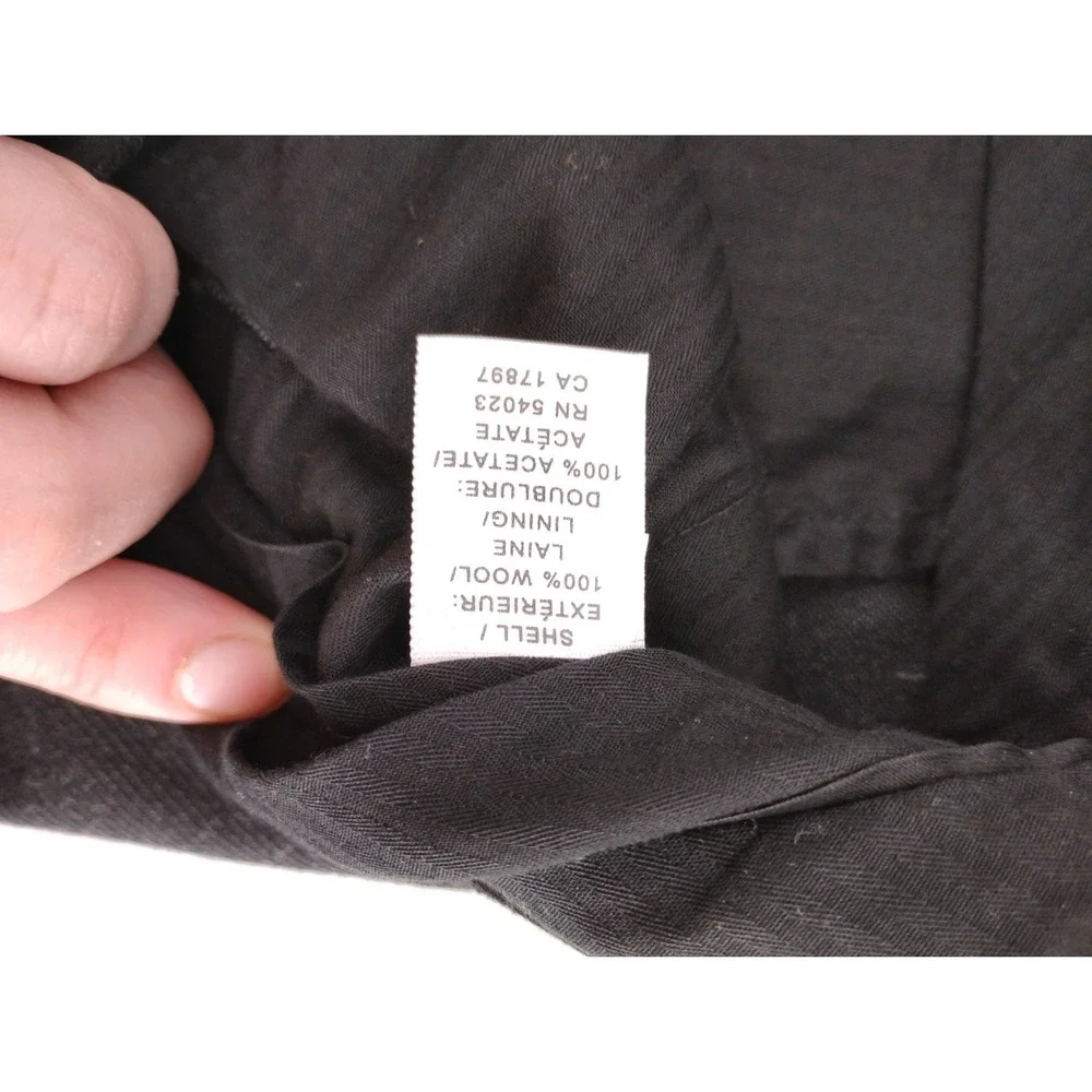 Banana Republic emerson Pants Mens black Chino 36x34 casual